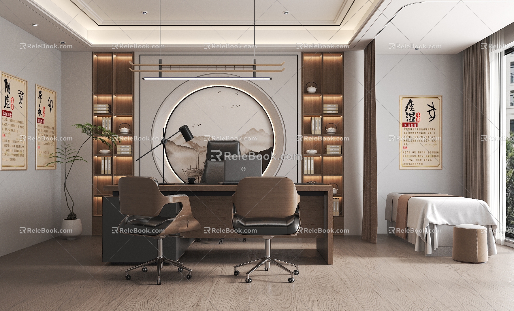 TCM Consultation Room 3d model