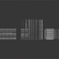 Metal Storage Shelving Units Different Sizes Open Design For Industrial Storage