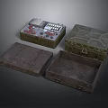 Military Style Storage Cases With Control Panel And Open Compartments