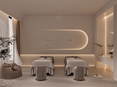 Silent SPA beauty bag 3d model