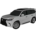 Lexus LX570 3d model