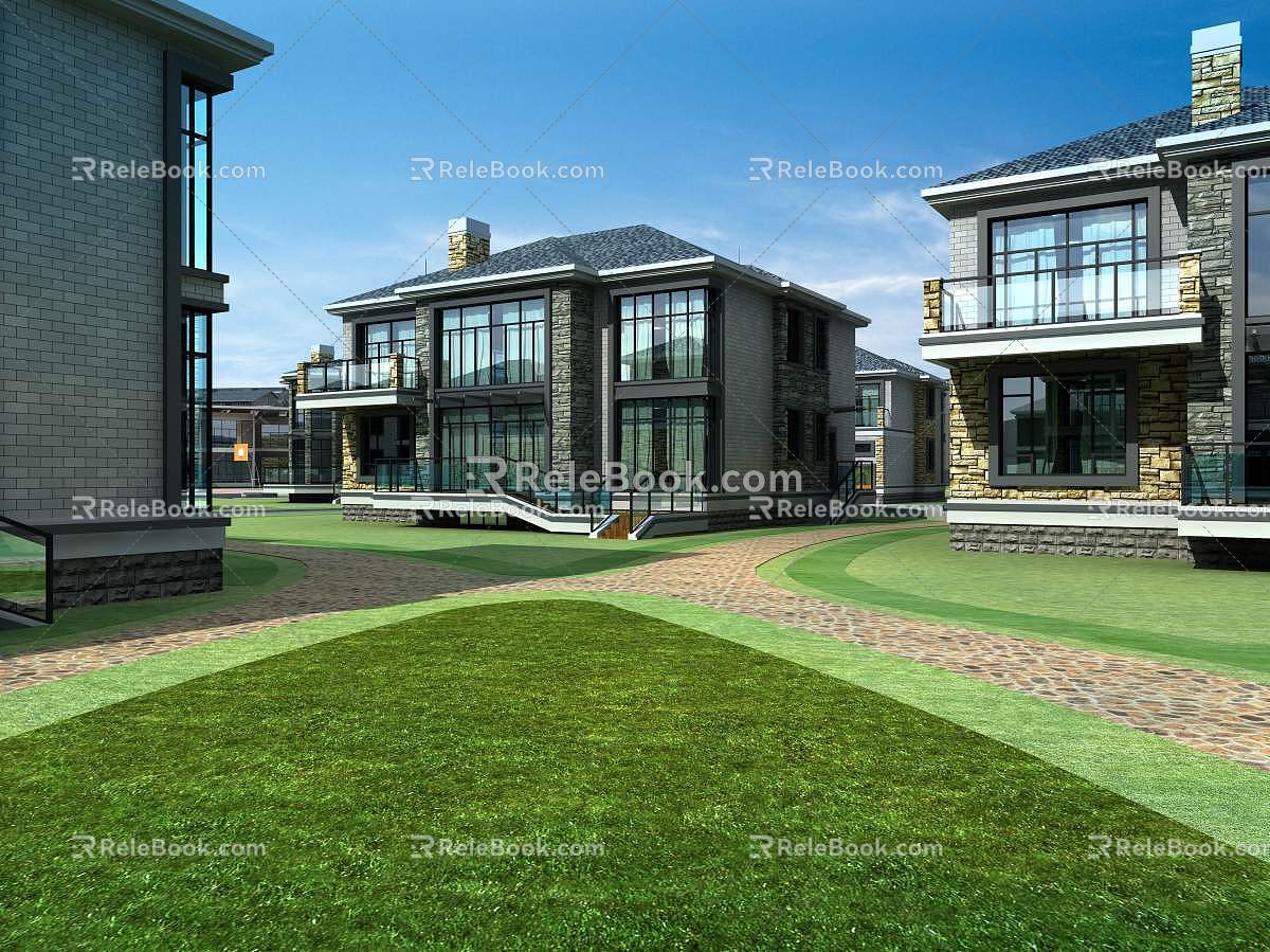 Modern Villa Egret Bay Phase III 3d model