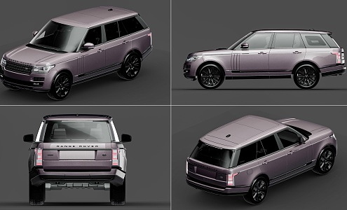 Hyundai Land Rover Range Rover Land Rover Car Land Rover Range Rover Car Luxury Car Off-road Car Land Rover Range Rover Off-road Vehicle 3d model