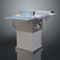 Industrial Cutting Machine With Sturdy Worktable And Precision Control Panel