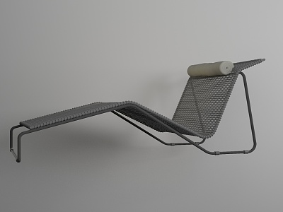 Spring folding bed 3d model