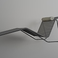 Spring folding bed 3d model