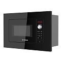 BOSCH White Built in Microwave Oven with Digital Display Modern Kitchen Appliance 3d model