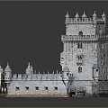 Ancient Stone Tower Architecture With Historic Spires Ornate Windows And Balconies Design