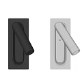 Modern Indoor Wall Lamps Featuring Black and White Sleek Minimalist Design