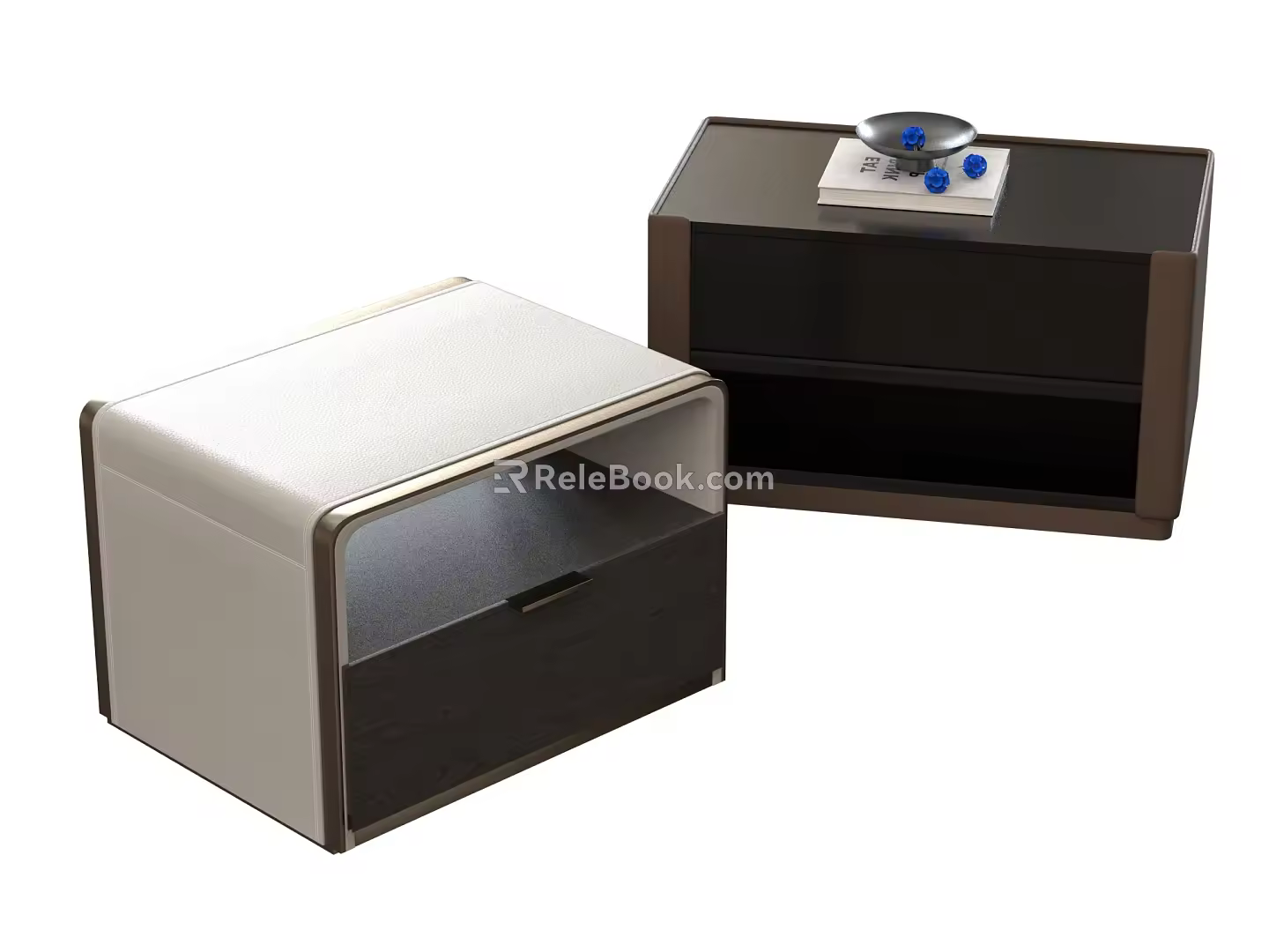 Modern bedside table 3d model