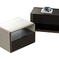 Modern bedside table 3d model
