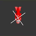 Red Toy Helicopter With Transparent Cockpit And White Propeller On Reflective Surface