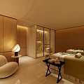 Elegant SPA Sauna Interior With Massage Beds Marble Accents And Warm Lighting