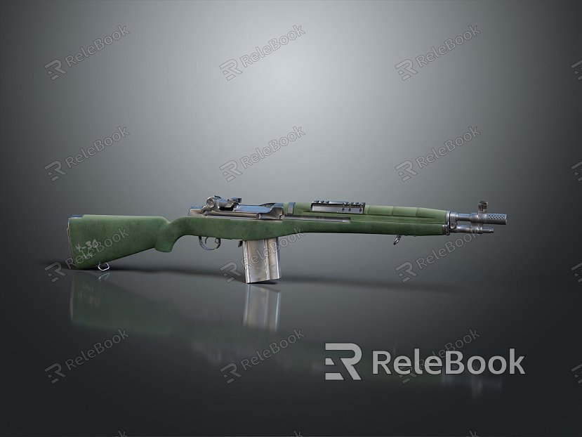 rifle semi-automatic rifle combat rifle battle rifle carbine war rifle attack rifle model