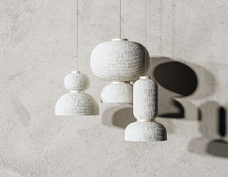 Quiet chandelier 3d model