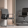 Modern Office Chair Boss Chair Conference Chair 3d model