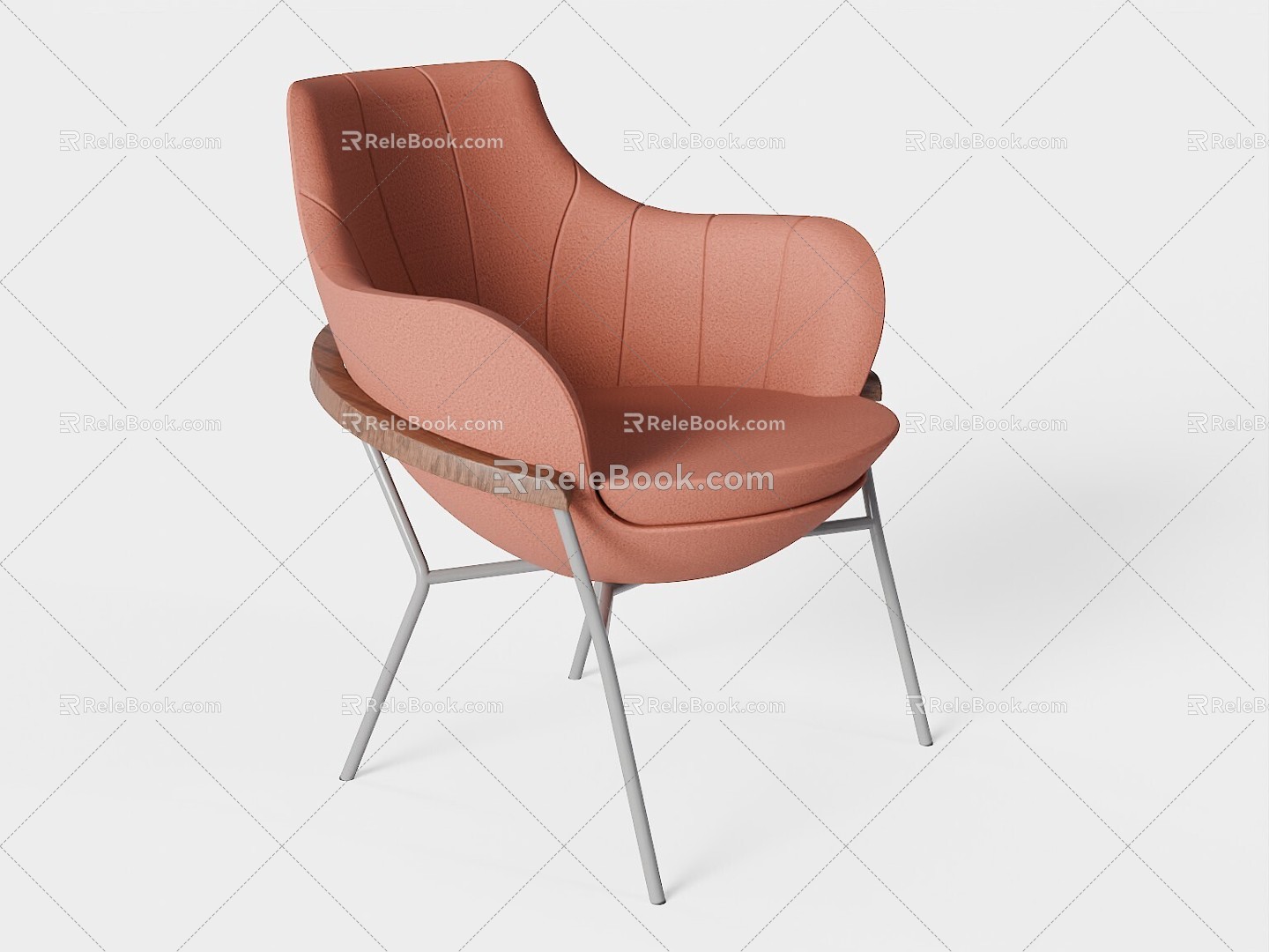 Conjunto casual armchair 3d model