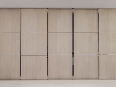 Modern sliding door sliding door 3d model