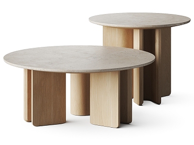 Modern coffee table 3d model