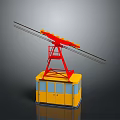 Modern Slide Car 3d model