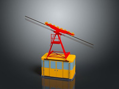 Modern Slide Car 3d model