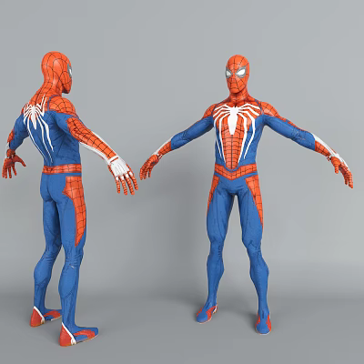Modern Spider-Man 3d model Modern Spider-Man 3d model