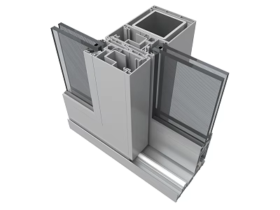 Hardware Tools For Window Frame Installation With Metal Components And Structural Parts 3d model