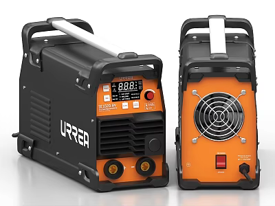 URREA Industrial Inverter Welding Machine With Digital Display And Cooling Fan 3d model