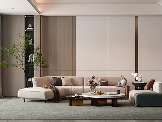 Home Living Room 3d model