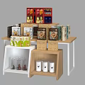 Exhibition Rack Promotion Exhibition Rack Display Rack Display Stack Head Promotion Desk Promotion Stack Window Rack Scene Stack 3d model