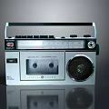 Sony Walkman Recorder Vintage Recorder Card Machine Tape Retro Recorder 3d model
