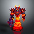 Big Screw Monster Boss Monster Ttroll Mountain Essence Alien Monster Alien Monster Alien Monster 3d model