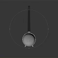 Stainless Steel Fine Mesh Kitchen Sieve With Black Long Handle And Hanging Hooks