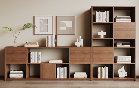 Bookcase 3d model