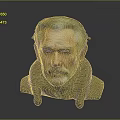 Wise Old Man Old Man Ancient Old Man Ancient Wise Warlock Taoist priest wizard mage 3d model