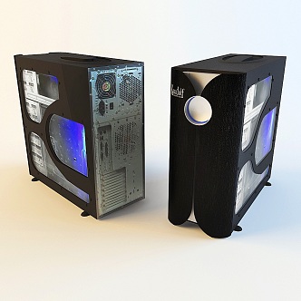 Modern Host Computer Host 3d model