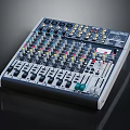 Professional Commercial Audio Mixing Console With Multiple Knobs Faders And Input Interfaces