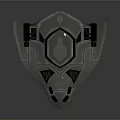Modern Spaceship Spacecraft 3d model