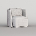 Modern Lounge Chair MACQUENE 3d model