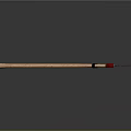Red Axe With Wooden Handle Isolated On Gray Background And Reflection