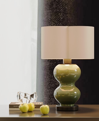 Modern decorative ceramic table lamp 3d model