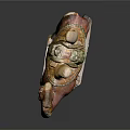 Colorful Terracotta Camel Sculpture In Tang Dynasty Style With Vibrant Colors And Carrying Goods
