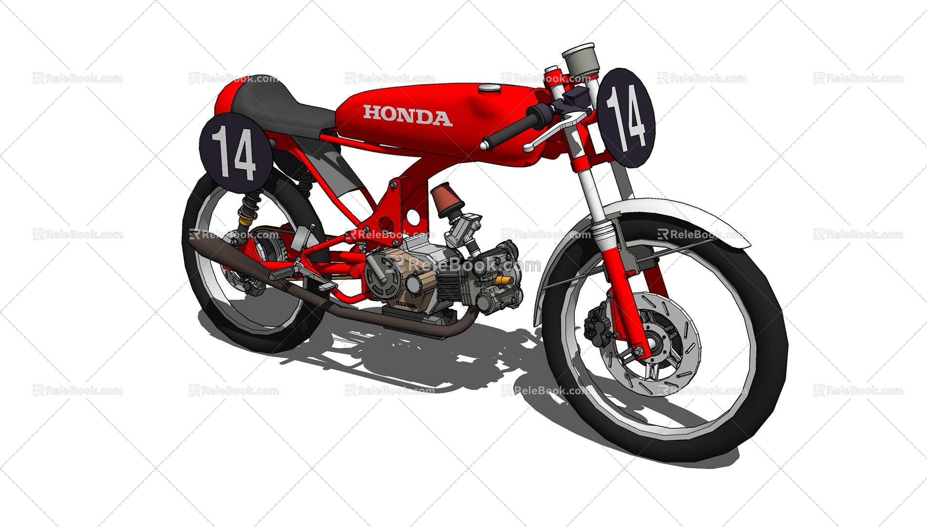 Motorcycle 3d model