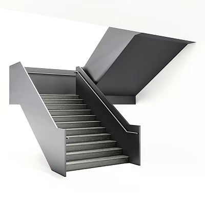 Modern Stairs 3d model