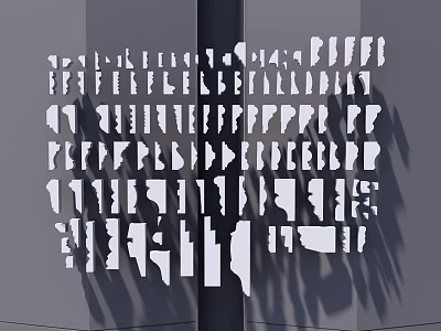 Decorative Plaster Moulding Designs for Interior Wall and Ceiling Decoration 3d model