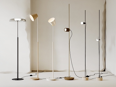 Modern floor lamp model