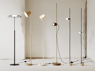 Modern floor lamp 3d model