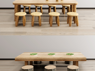 Modern Children's Table and Chair Children's Table and Chair Combination model