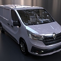 Renault MPV commercial vehicle 3d model