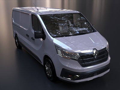 Renault MPV commercial vehicle 3d model